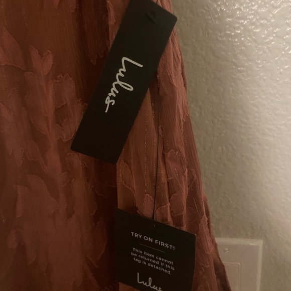 Lulus size Large boho floral maxi dress - Picture 2 of 5